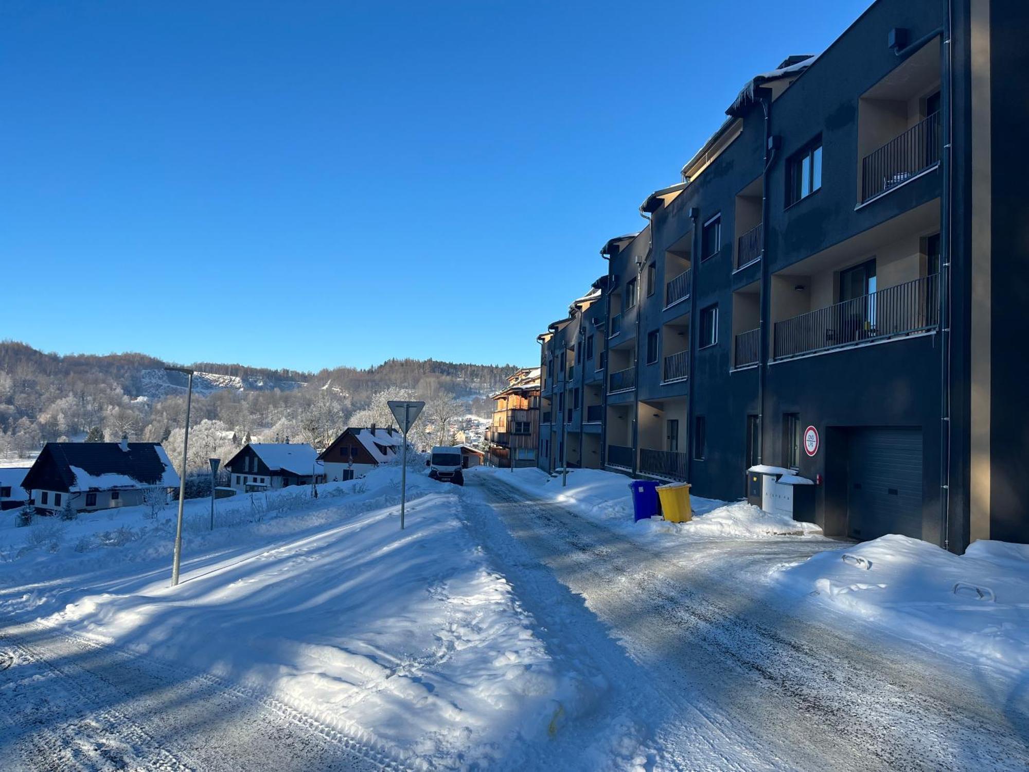 Apartman Hruska Černý Dŭl Kültér fotó